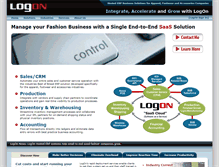 Tablet Screenshot of logonsystems.com